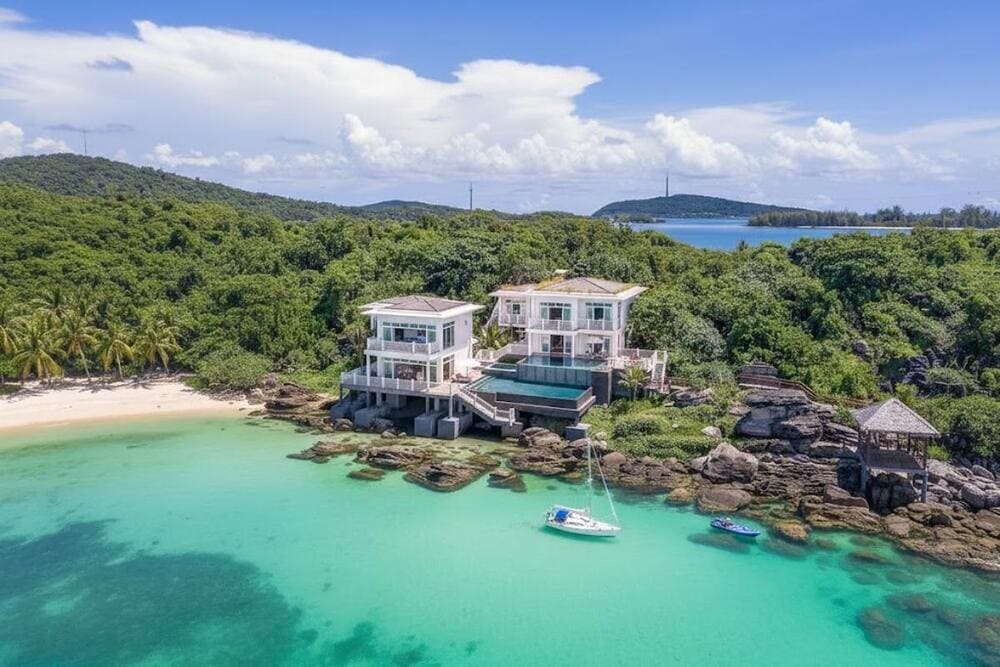 Homestay ngay giữa lòng quần đảo.